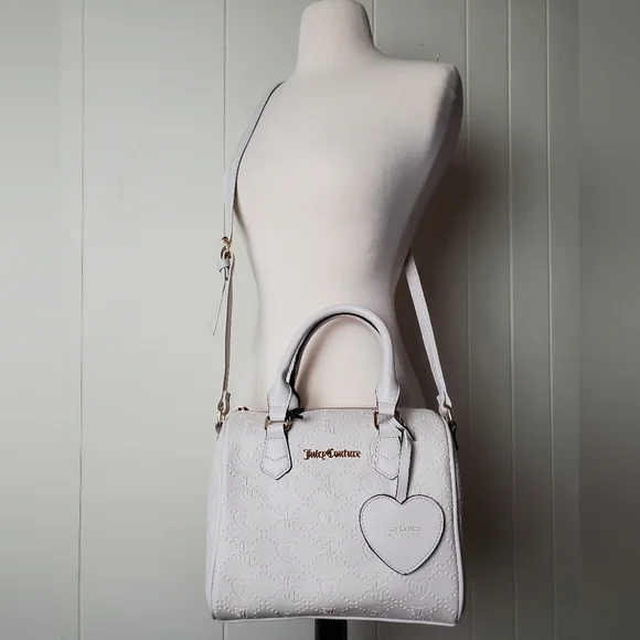 JUICY COUTURE angel best seller fame satchel crossbody bag - Picture 2 of 8